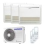 Ar Condicionado Conjuntos Multisplit - Samsung - Chão - 9000+9000+12000 Btu - Un. Ext. AJ052TXJ3KG