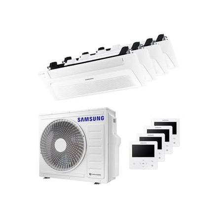 Ar Condicionado Conjuntos Multisplit - Samsung - Cassete 1 Via - 9000+9000+9000+9000 Btu - Un. Ext. AJ080TXJ4KG