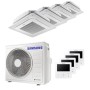 Ar Condicionado Conjuntos Multisplit - Samsung - Cassete - 7000+7000+9000+12000 Btu - Un. Ext. AJ080TXJ4KG