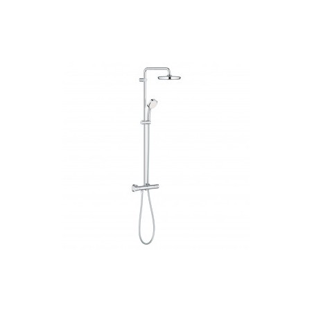 Sistema de duche com misturadora termostática e chuveiro de 210 mm New Tempesta Cosmopolitan System, 27922001  - Grohe