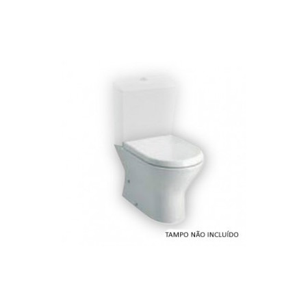 Sanita compacta NEXO SHORT BTW descarga dual branco S10075750300002  - Sanitana