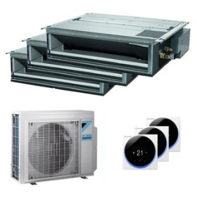 Ar Condicionado Conjuntos Multisplit - Daikin - Stylish - 7000+7000 Btu -  Un. Ext. 2MXM40