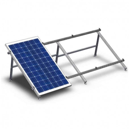 Estrutura para Painel Solar Fotovoltaico - Altura do painel maior que 1,75 - Terraço - Waternor