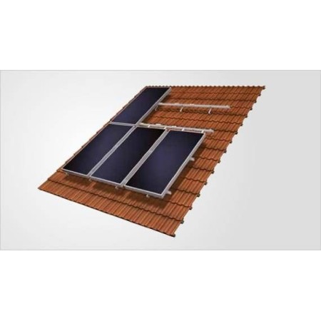 Estrutura para Painel Solar Fotovoltaico - Painel maior que 500w - Telhado - Waternor