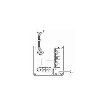 Adaptador inter-cravamento para ventilador de admissão de ar novo - Daikin - KRP1C64