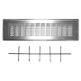 Grelha rectangular com furos alongados - Inox - recoVAIR - Vaillant - Ref. 20197696