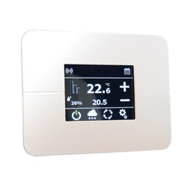 Cronotemostate Digital Environment Wi -Fi, with Tactile Display 230V Radiant Floor and Ventiloconvectors - Giacomini - K492TY012