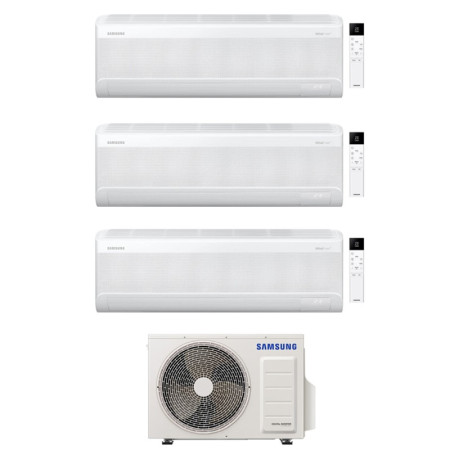 Ar Condicionado Multisplit (3x1) - Samsung - Comfort S2 - 9000 + 9000 + 9000 BTU - Ext. AJ052TXJ3KG