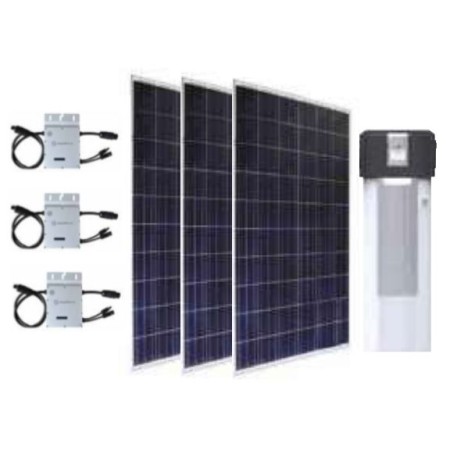 Solar Easy PV - 3 Módulos 365Wp + BC ACS 300 IN - Sup Telhado - Baxi - Ref. 7679082