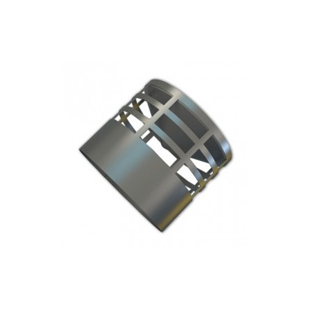 Deflector horizontal D80 mm para exaustão de aparelhos de condensação - Vulcano - Ref. DHD80